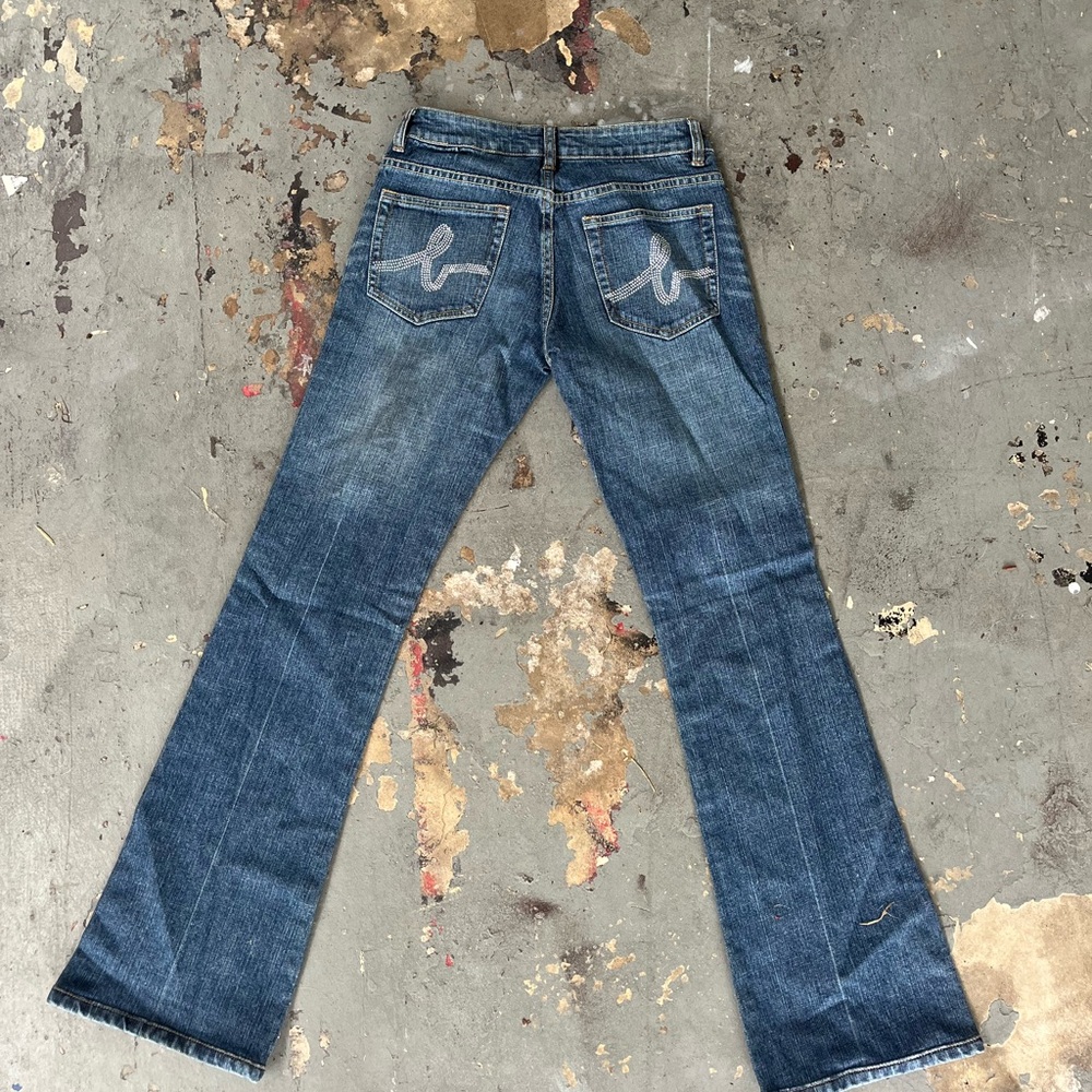 Bebe Jeans bedazzled pockets